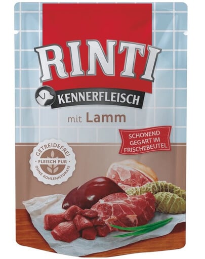 RINTI Kennerfleisch Lamb Jagnięcina saszetka 400 g