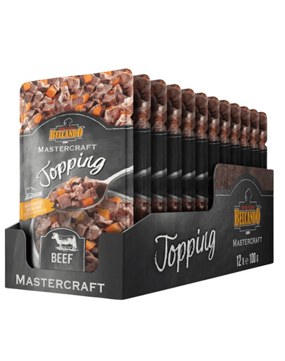 BELCANDO Mastercraft Topping Beef 12 x 100 g