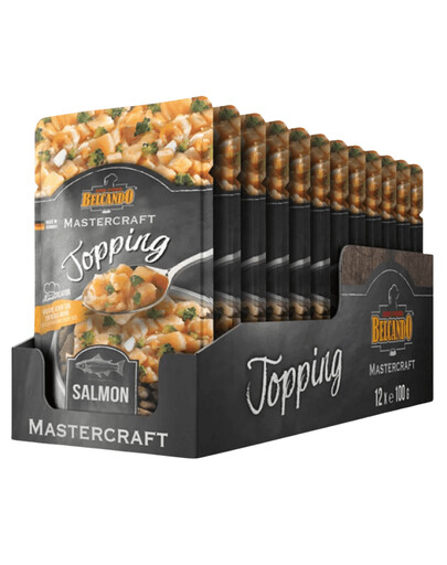 BELCANDO Mastercraft Topping Salmon 12 x 100 g