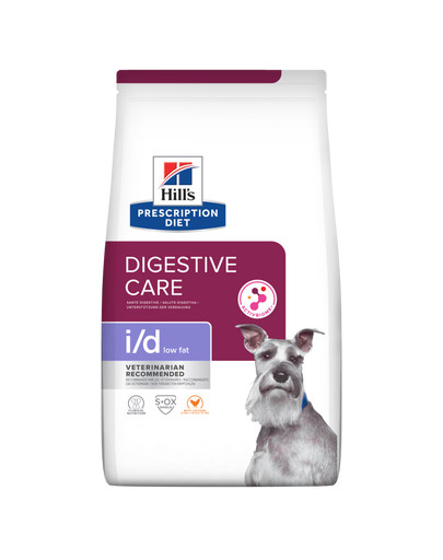HILL'S Prescription Diet Digestive Care i/d Canine Nízkotučné kuře 12 kg