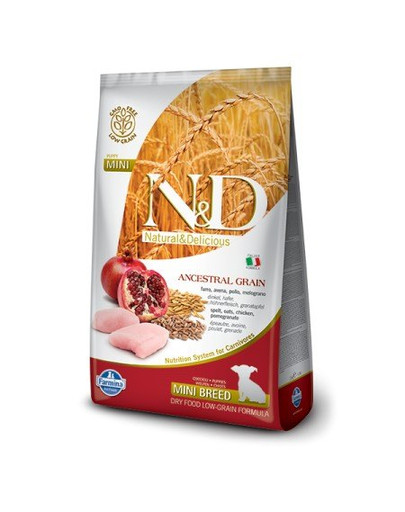 N&D Low Grain Puppy Mini Chicken & Pomegranate 2,5 kg