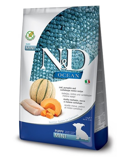 N&D Ocean Puppy Mini Codfish & Pumpkin & Melon 800 g