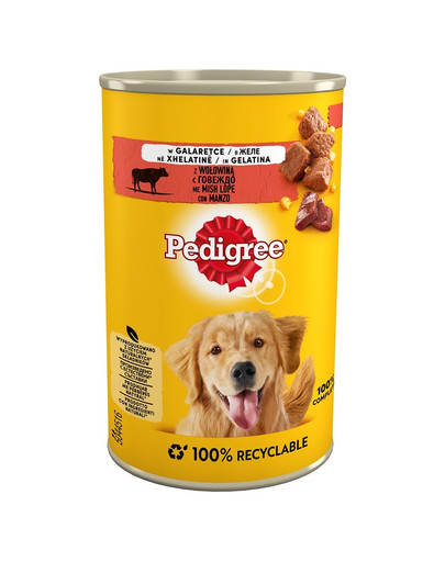 PEDIGREE Adult 400g vlhké krmivo pro psy v želé