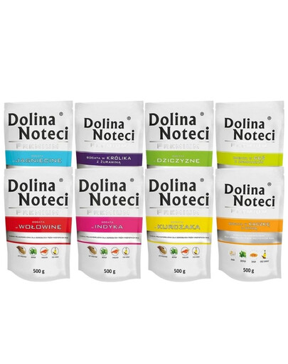 DOLINA NOTECI Premium mix příchutí bez ryb 10 x 500g
