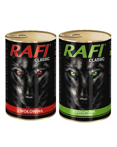 DOLINA NOTECI Rafi Classic hovězí a zvěřina 12x800g