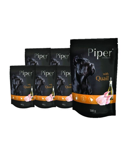 DOLINA NOTECI PIPER Křepelka 10x500 g