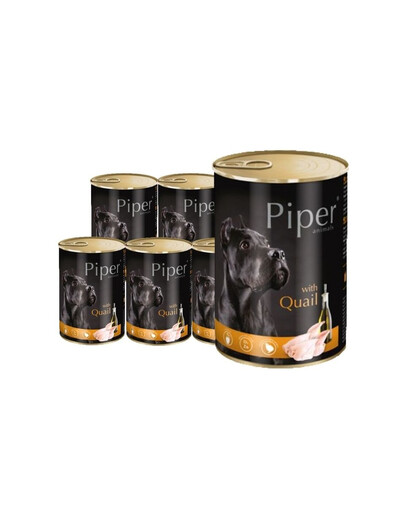 DOLINA NOTECI PIPER Křepelka 24x400 g