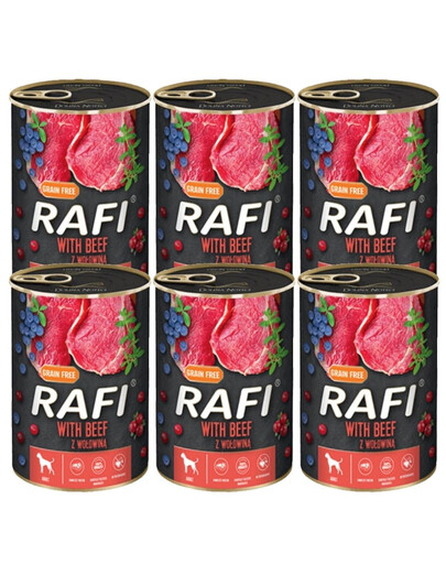 DOLINA NOTECI RAFI Hovězí maso 6x400 g