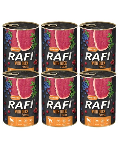 DOLINA NOTECI RAFI Kachna 6x400 g