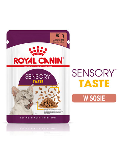 ROYAL CANIN Sensory Taste Gravy 24x85 g šťáva pro dospělé kočky