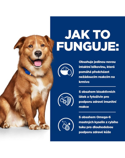 HILL'S Prescription Diet Canine Derm Complete 12 kg krmivo pro posílení kůže psů