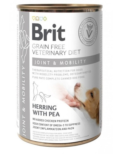 BRIT Veterinary Diet Dog Joint & Mobility 24x400 g