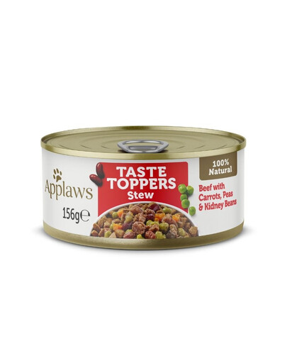 APPLAWS Taste Toppers Konzerva s gulášem pro psy 72 x 156 g