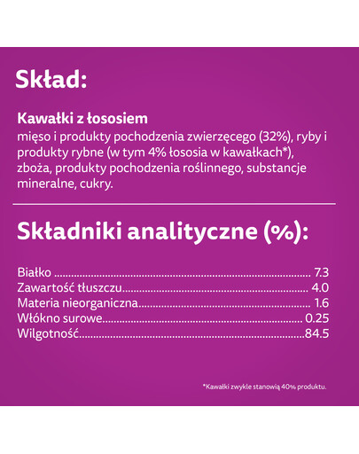 WHISKAS Adult 85g mokré krmivo pro dospělé kočky v lososové omáčce