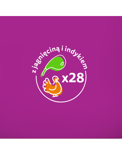WHISKAS Adult 85g mokré krmivo pro dospělé kočky v omáčce z jehněčího a krůtího masa