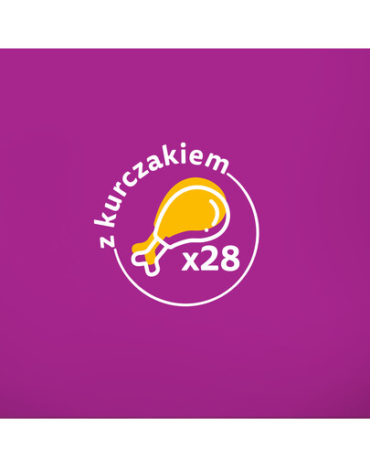 WHISKAS Adult 85g mokré krmivo pro dospělé kočky v želé s kuřecím masem