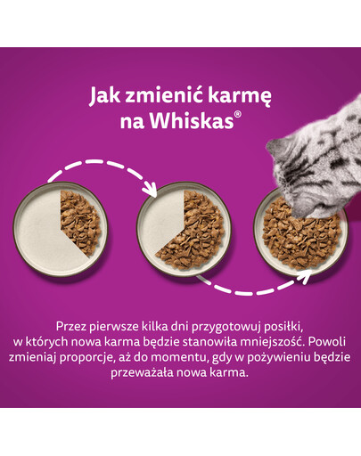 WHISKAS Adult 85g mokré krmivo pro dospělé kočky v želé s kuřecím masem