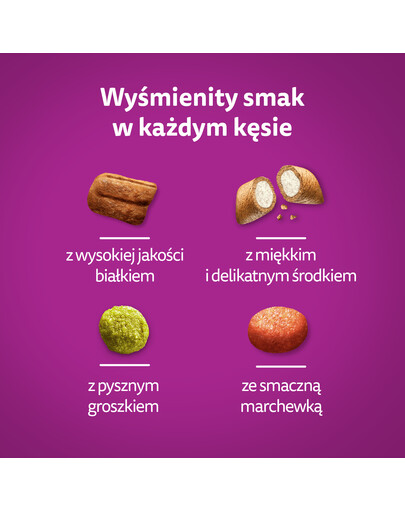 WHISKAS Adult 300g suché krmivo pro dospělé kočky s lahodným tuňákem
