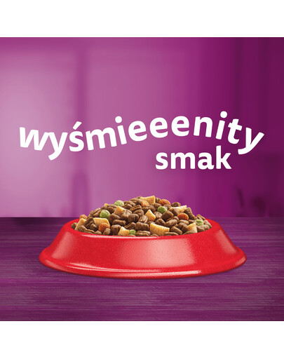 WHISKAS Adult 300g suché krmivo pro dospělé kočky s lahodným hovězím masem