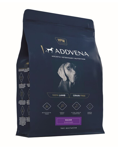 ADDVENA Major 20+ 2,5 kg suché krmivo pro starší psy