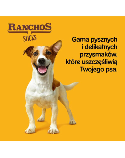PEDIGREE Ranchos Sticks 60 g psí pamlsky s kuřecími játry