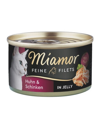 MIAMOR Feine Filets in Jelly 100g konzerva pro dospělé kočky