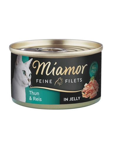 MIAMOR Feine Filets in Jelly 100g konzerva pro dospělé kočky