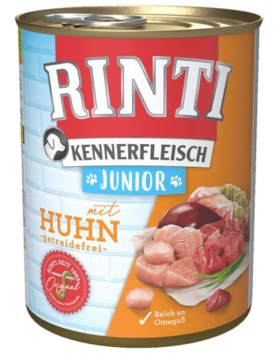 RINTI Kennerfleish Junior Chicken 800 g s kuřecím masem