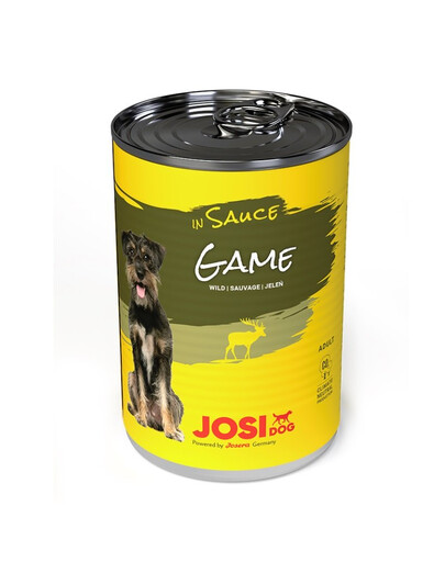 JOSERA JosiDog Zvěřina v omáčce 415g pro dospělé psy