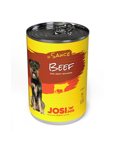 JOSERA JosiDog Hovězí maso v omáčce 415 g pro dospělé psy