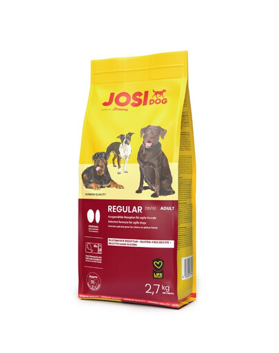 JOSERA JosiDog Regular 2,7kg pro dospělé psy středních a velkých plemen