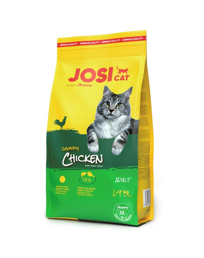 JOSERA JosiCat Crunchy Chicken 1,9kg s drůbeží pro dospělé kočky