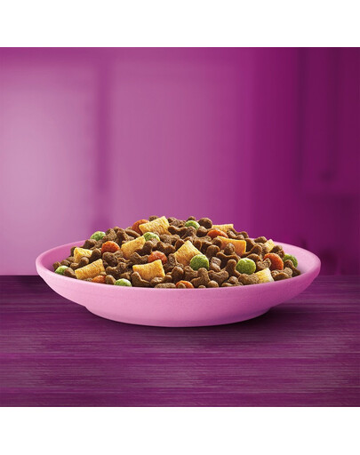 WHISKAS Junior 300 g kompletní suché krmivo s lahodným kuřecím masem pro koťata