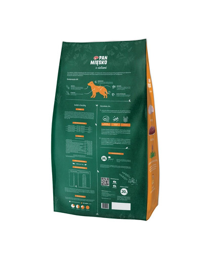 PAN MIĘSKO z ziołami Indyk z kaczką M 20 kg dla ras średnich