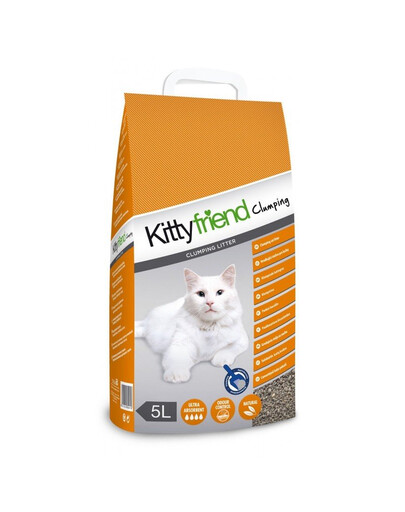 SANICAT Kittyfriend Clumping 5 l bentonitové stelivo