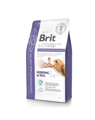 BRIT Grain Free Veterinary Diets Dog Gastrointestinal Low Fat 12 kg