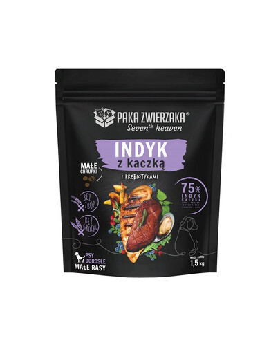PAKA ZWIERZAKA Seventh Heaven Turkey & Duck Mini 1,5 kg