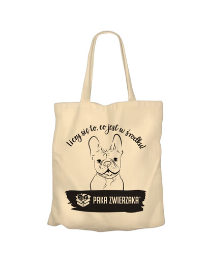 PAKA ZWIERZAKA Bavlněná taška