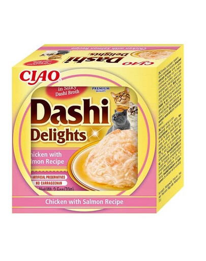 INABA Cat Dashi Delights Losos 70 g