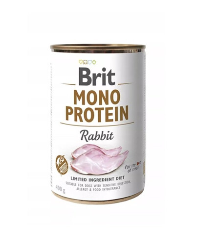 Brit Mono Protein Rabbit Králík 400g