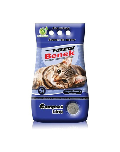 Certech Super Benek Compact Line Scented 5 l jemné voňavé stelivo pro kočky