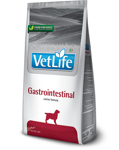 Farmina Vet Life GASTRO-INTESTINAL Dog 12 kg granule pro psy s onemocněním trávicího traktu