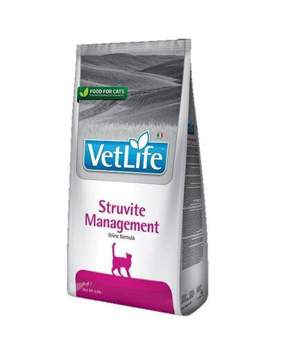 Farmina Vet Life STRUVITE  granule pro kočky s onemocněním močových cest 2 kg