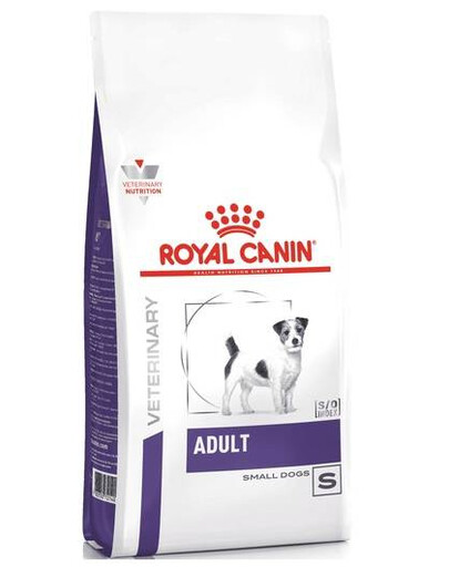 Royal Canin Veterinary Adult Small Dog 8 kg - granule pro psy malých plemen s citlivým zažívacím traktem a/nebo zubními problémy.