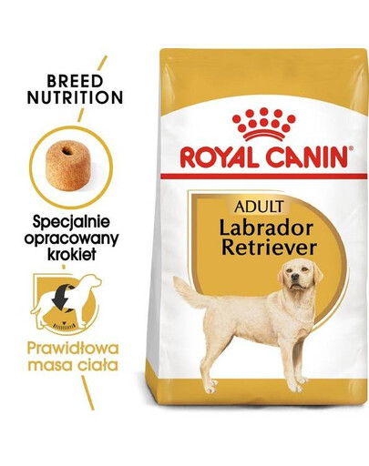Royal Canin Adult Labrador Retriver granule pro labradorské retrívry starší 15 měsíců 12 kg
