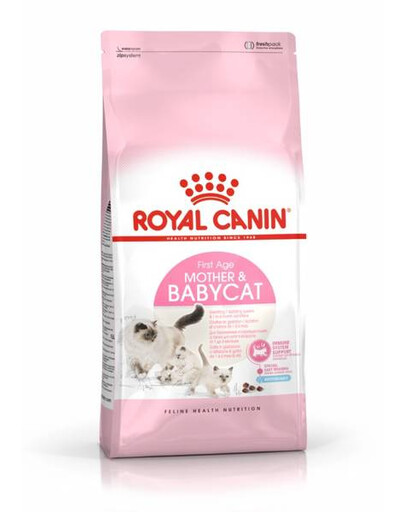 Royal Canin Mother & Babycat 0,4 kg granule pro březí a kojící kočky a koťata od 1 do 4 měsíců 0,4 kg
