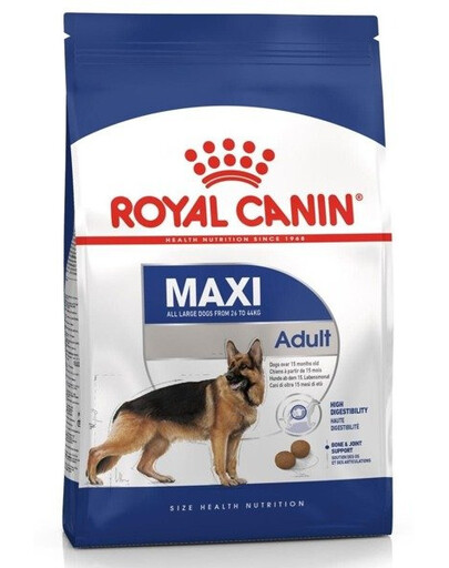 ROYAL CANIN Maxi Adult granule pro dospělé psy do 5 let věku, velká plemena 15 kg