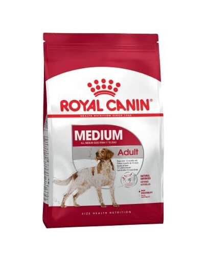 Royal Canin Medium Adult 15 kg - granule pro dospělé psy středních plemen