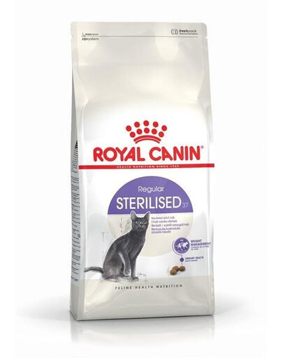 Royal Canin sterilised 2 kg - granule pro dospělé kočky, sterilizované, se sklonem k nadváze, 2kg