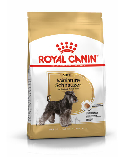 Royal Canin Miniature Schnauzer Adult 3 kg - granule pro dospělé čistokrevné plemeno malého knírače
